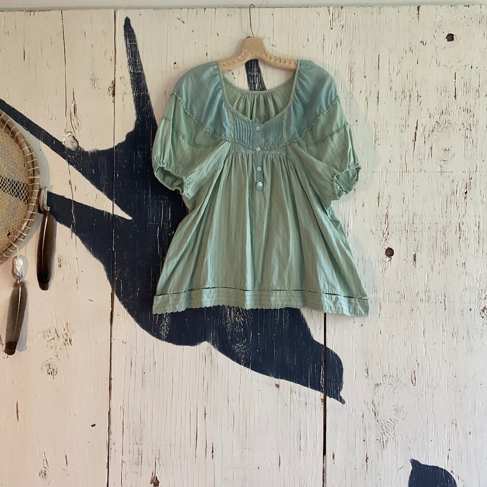 TSUMORI CHISATO BABYDOLL BLOUSE SZ: S/M